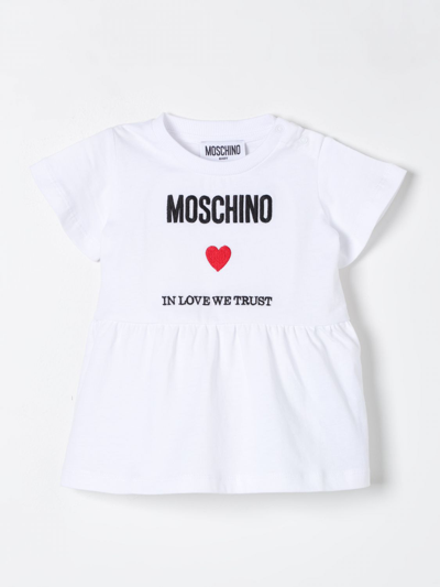 Moschino Baby Romper  Kids Colour White