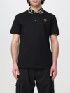 Versace Polo Shirt  Men Color Black