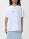 Stella Mccartney Iconic Sustainable Cotton T-shirt In White