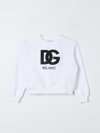 DOLCE & GABBANA SWEATER DOLCE & GABBANA KIDS COLOR WHITE,F14492001