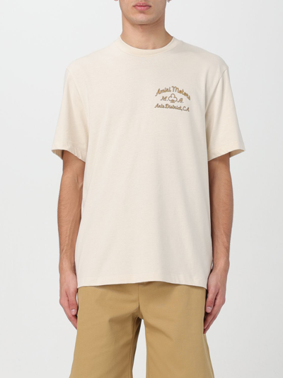 Amiri T-shirt  Men Color Yellow Cream