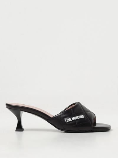 Love Moschino Heeled Sandals  Woman Color Black