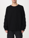 Off-white Off White Sweater With Embossed Diagonal Motif In Black