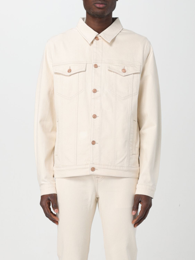 7 For All Mankind Jacket  Men Color White