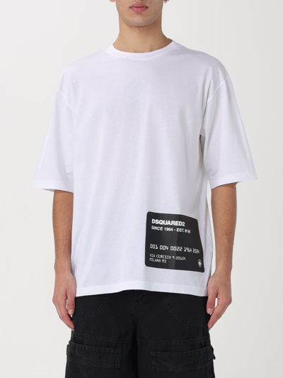 Dsquared2 T-shirt  Men Color White