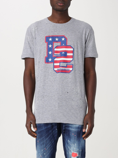 DSQUARED2 T-SHIRT DSQUARED2 MEN COLOR GREY,F17965020