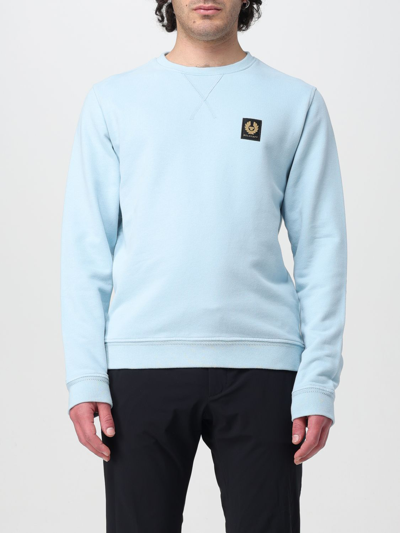 Belstaff Sweatshirt  Men Color Blue In Blue