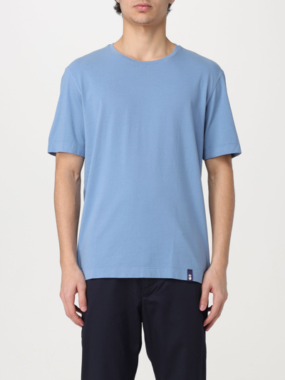 Drumohr T-shirt  Men Color Blue In Blue
