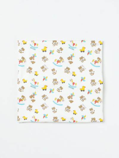 Moschino Baby Blanket  Kids Color White