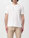 Tom Ford Off-white Embroidered T-shirt In White