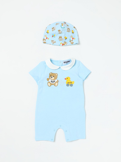Moschino Baby Jumpsuit  Kids Colour Gnawed Blue