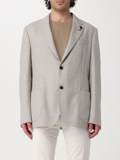 Lardini Jacket  Men Color Beige In Beige