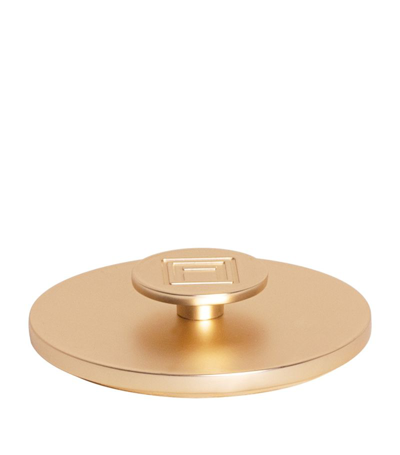 Assouline Travel From Home Candle Lid In Gold