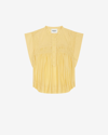 Isabel Marant Étoile Yellow Leaza Blouse In Gelb