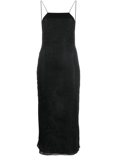 Oseree Oséree Lumiere Long Dress Clothing In Black
