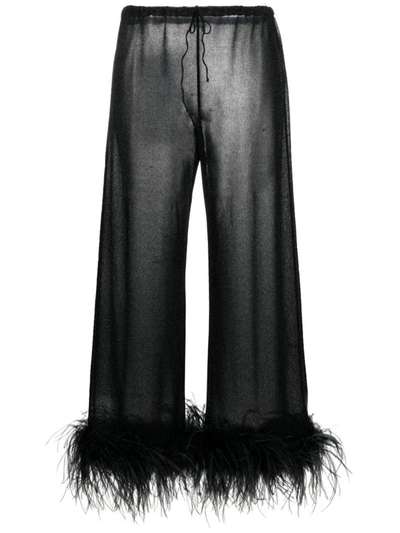 OSEREE OSÉREE LUMIERE PLUMAGE LONG PANTS CLOTHING