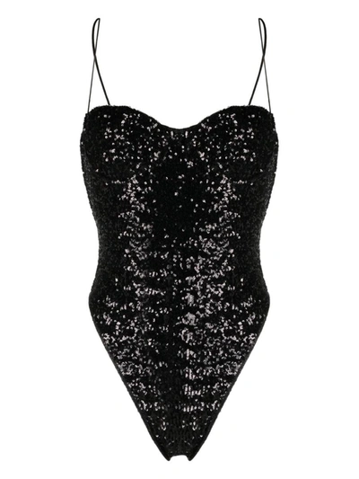 OSEREE OSÉREE PAILLETTES BALCONETTE MAILLOT CLOTHING