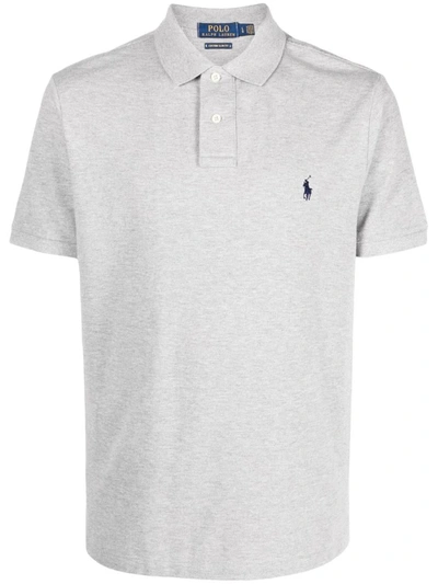 Polo Ralph Lauren Short Sleeve Cotton Polo Shirt In White