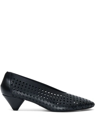 Proenza Schouler Perforated Leather Pumps In Black