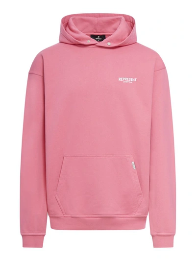 Represent Hoodies Sweatshirt In Pink & Purple