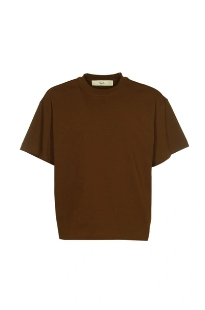 Séfr Sefr T-shirts And Polos In Brown