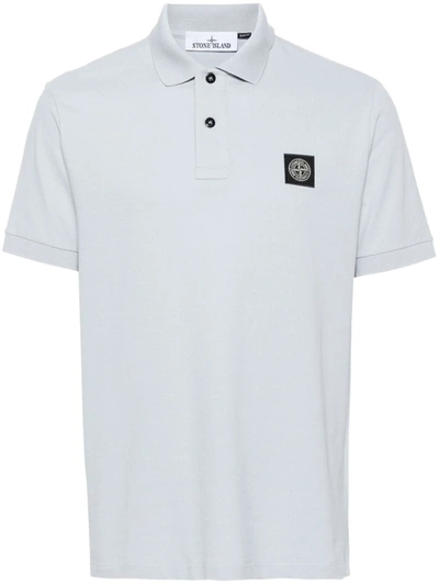 Stone Island Polo Shirt  In White