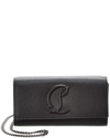 CHRISTIAN LOUBOUTIN CHRISTIAN LOUBOUTIN BY MY SIDE LEATHER WALLET ON CHAIN