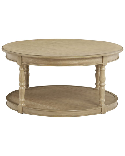 Martha Stewart Belden Castered Coffee Table In Brown