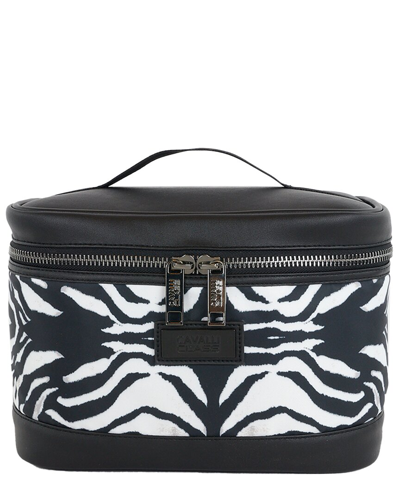 Cavalli Class Perfect Cosmetic Bag In Black