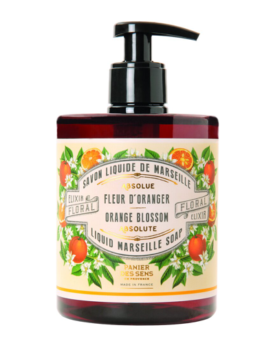 Panier Des Sens Orange Blossom Liquid Marseille Soap 16.9 Fl.oz & Hand Cream  2.6 Fl.oz