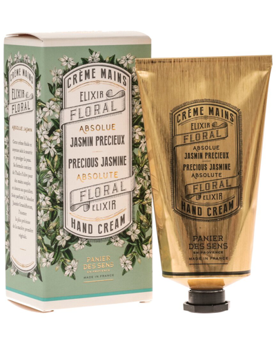 Panier Des Sens Jasmine Liquid Soap & Hand Cream In Green