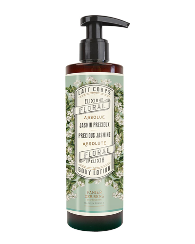 Panier Des Sens Jasmine Body Lotion 8.4 Fl.oz And Hand Cream 2.6 Fl.oz In Green