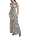 TADASHI SHOJI TADASHI SHOJI EMBROIDERED GOWN