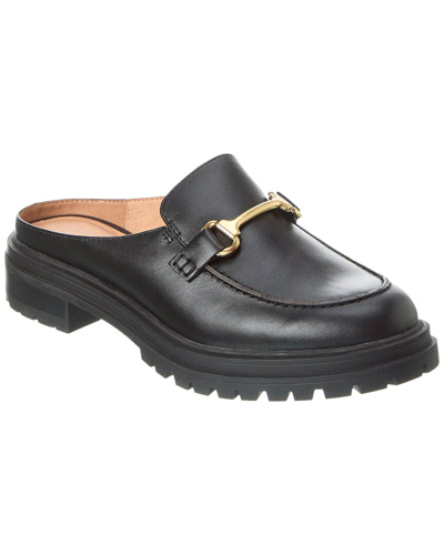 Madewell Hardware Leather Loafer In Black