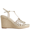 BODEN BODEN STRAPPY LEATHER WEDGE ESPADRILLE