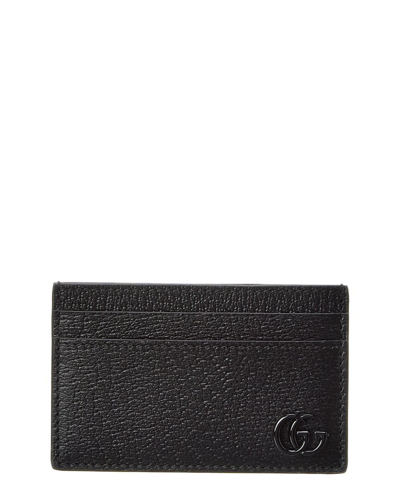 Gucci Gg Marmont Card Case In Black