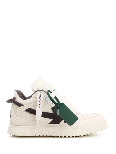 Off-white Mid-top Sneakers In 0110