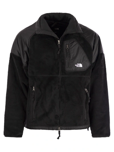 The North Face Versa Velour Jacket In Black
