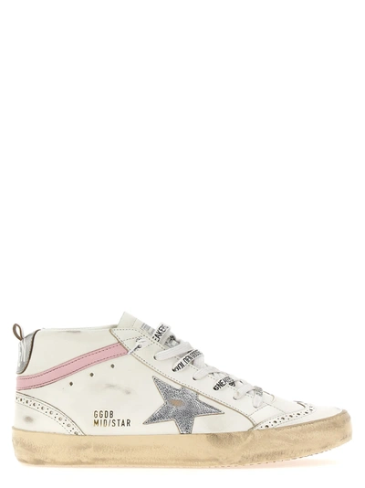 Golden Goose Mid Star Trainers In Multicolor