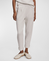 Varley The Slim Cuff Pant 25 In Ivory Marl