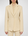 Joseph Glenview Tailored Single-button Jacket In Safari