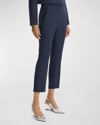 Theory Traceable Wool Slim Straight-leg Trousers In Nctrn Way