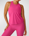 Beyond Yoga Powerbeyond Lite Resilient Tank Top In Pink Energy