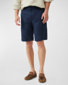Rodd & Gunn Men's Westlock Easy-fit Linen Shorts In Ink