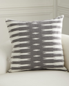 D.v. Kap Home Matheson Pillow, 24" Square In Gray