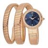 Christian Van Sant Women's Naga Blue Dial Watch In Gold