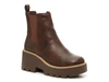 Dirty Laundry Rabbit Smooth Platform Chelsea Boot In Brown