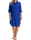 DUFFIELD LANE FLAGER COVERUP/DRESS IN BLUE