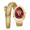 Christian Van Sant Naga Quartz Red Dial Ladies Watch Cv0873 In Gold