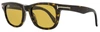 Tom Ford Men's Kendel Sunglasses Tf1076 52e Havana 54mm In Multi